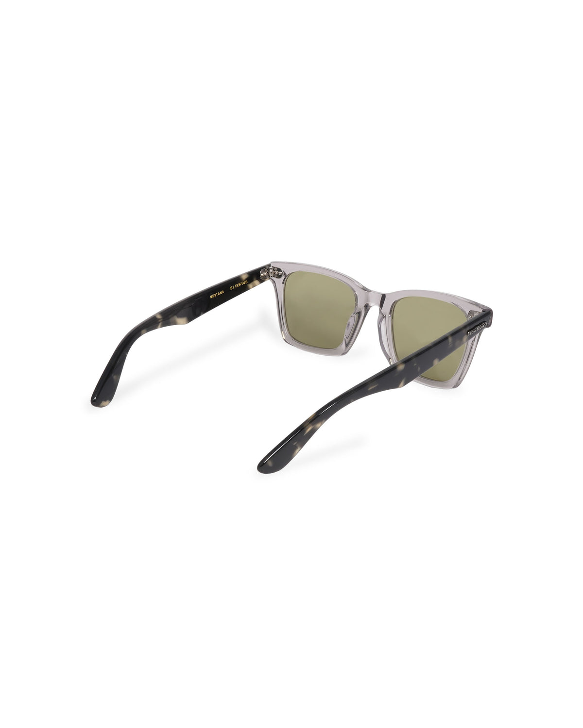 MUSTANG gray clear x dalmatian / green lens