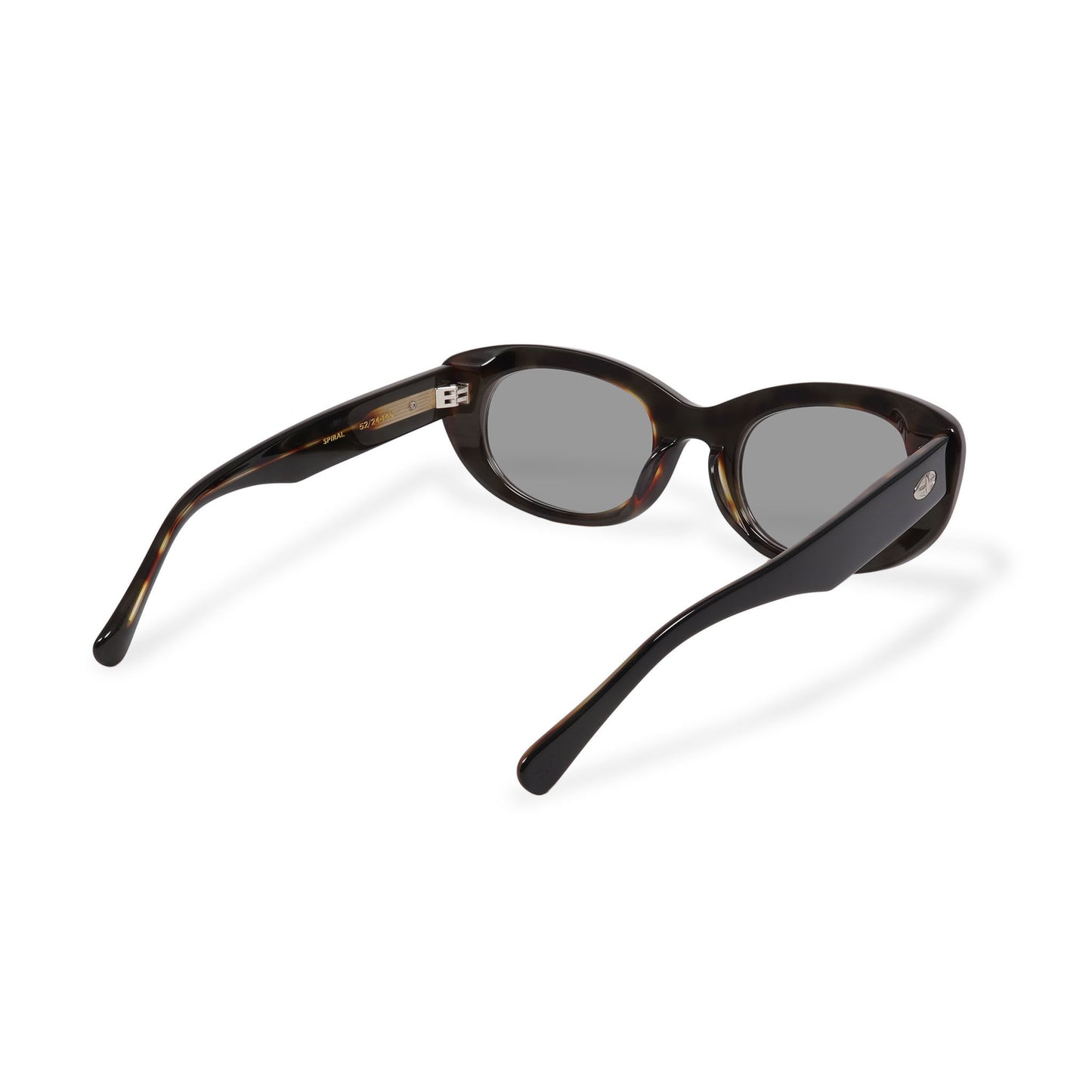 SPIRAL black x demi / dark color photochromic smoke lens