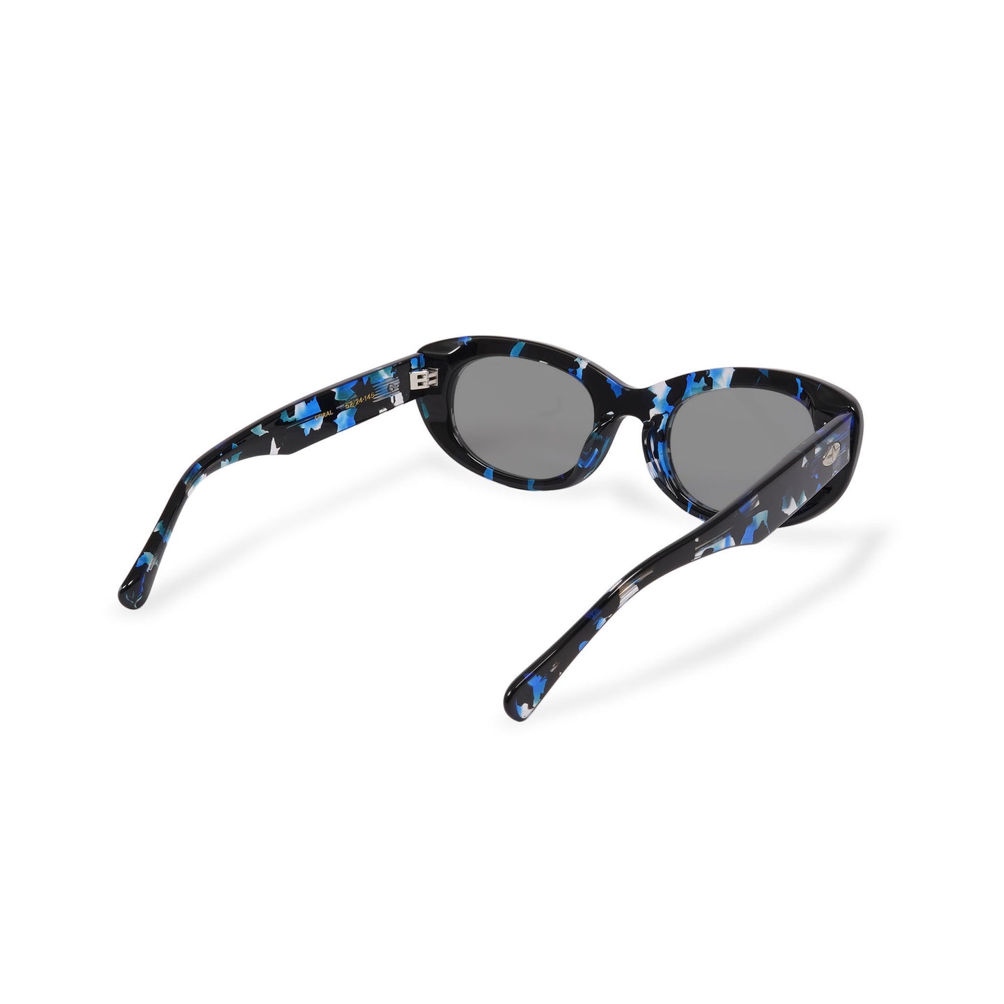 SPIRAL blue  demi / dark color photochromic smoke lens