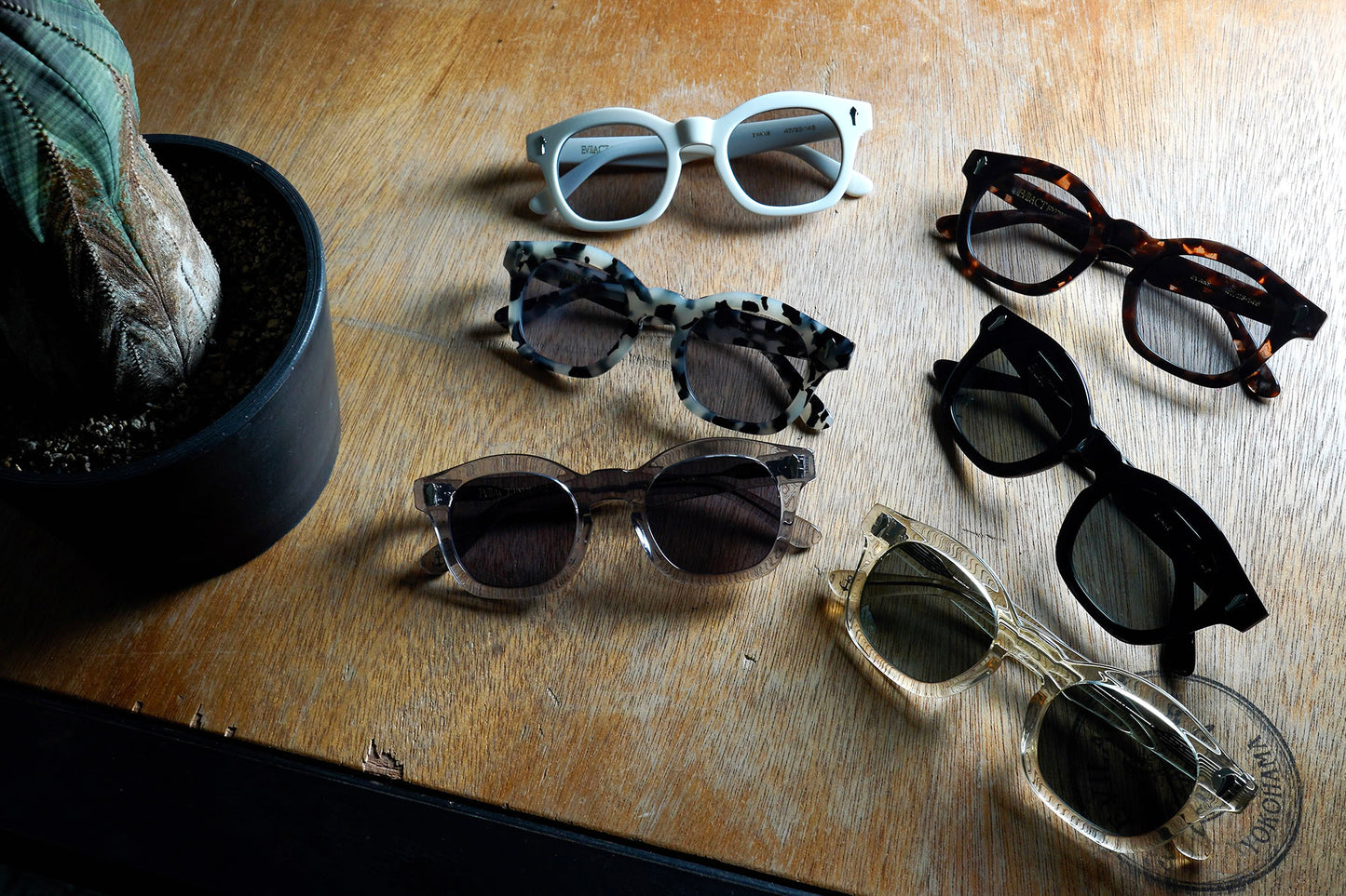 EVANS vanilla / dark color photochromic smoke lens