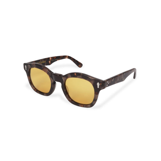EVANS brown demi / yellow lens