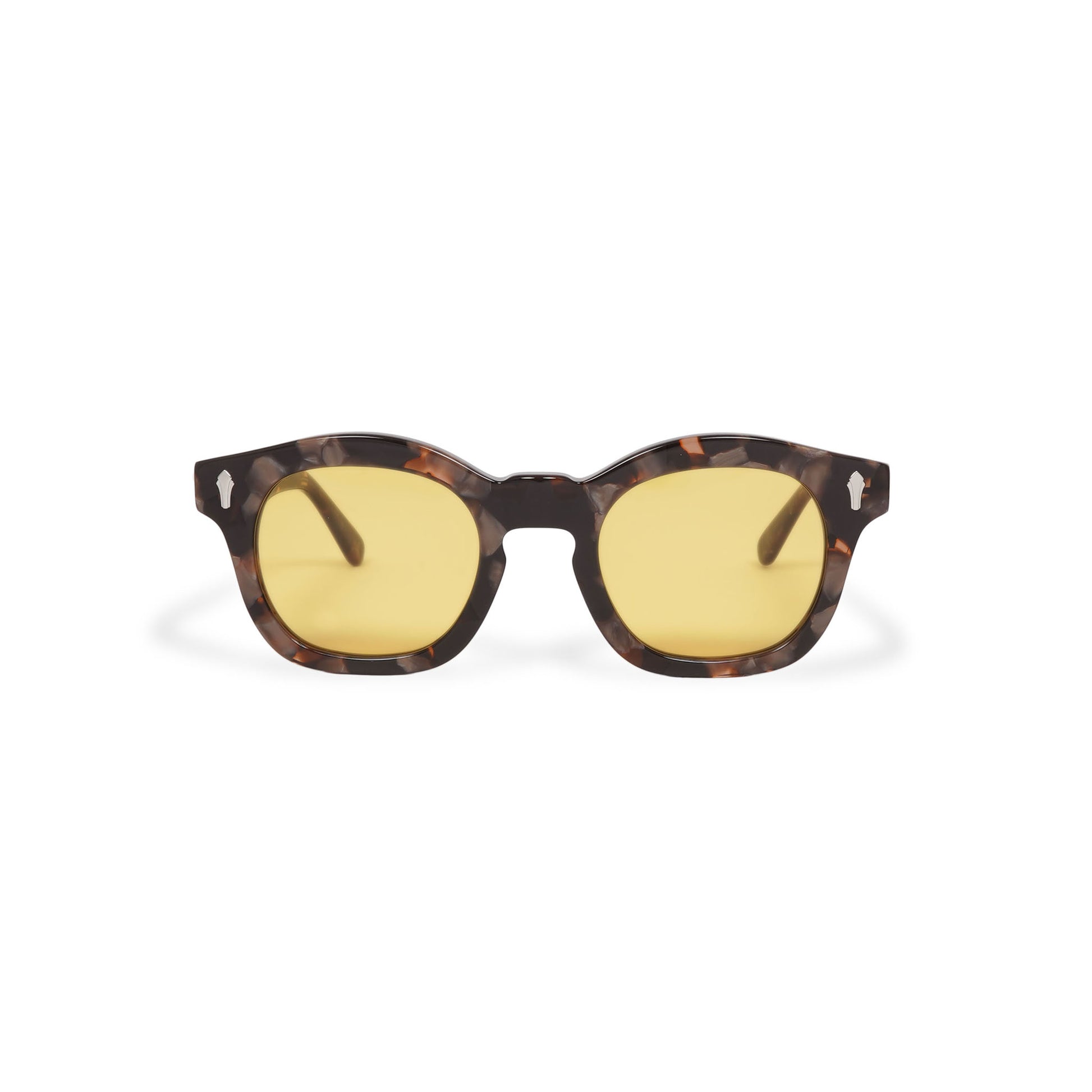 EVANS brown demi / yellow lens
