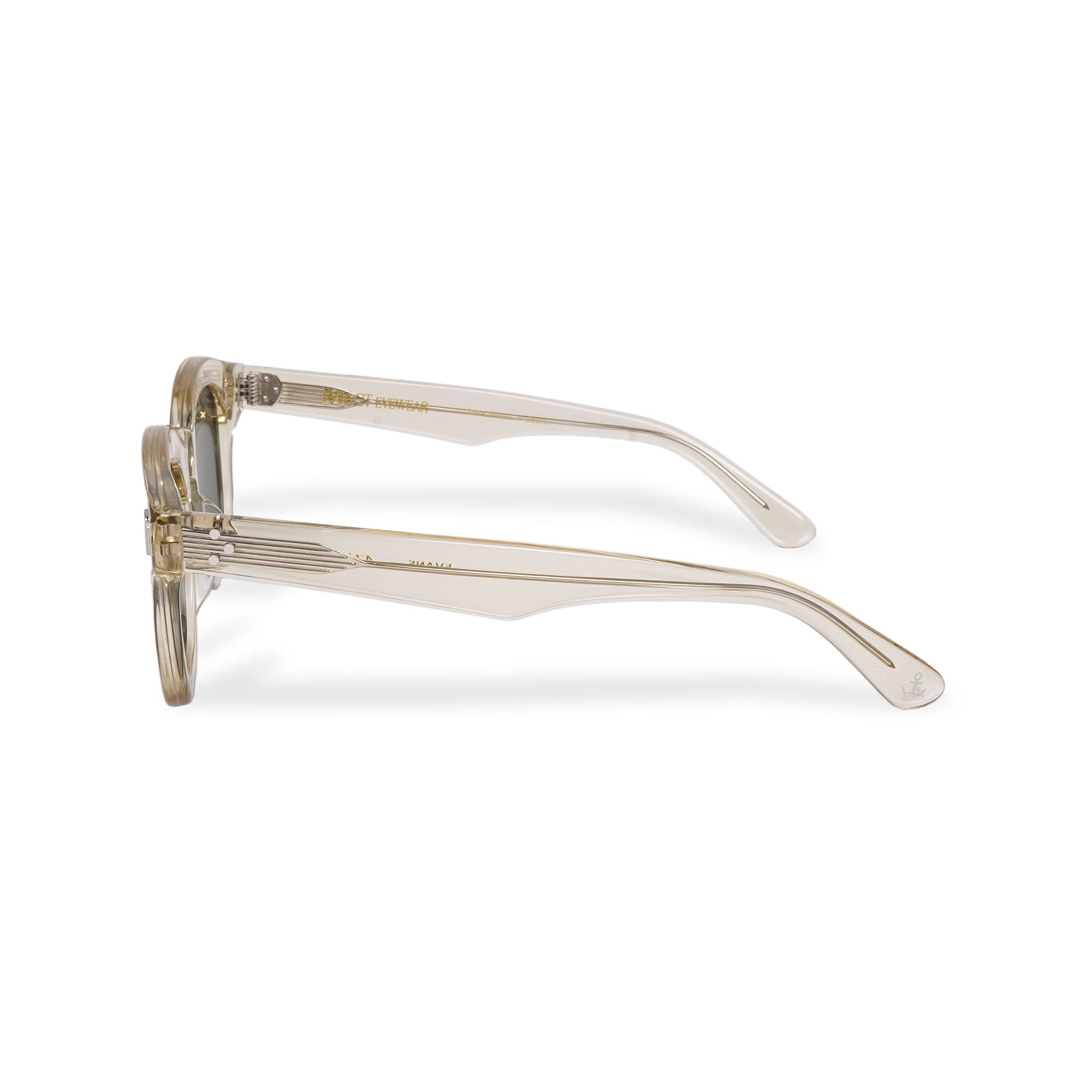 EVANS antique clear / green lens | EVILACT (イーブルアクト