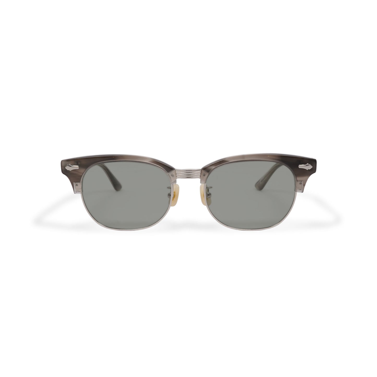 ORIENT gray marble x silver / smoke lens