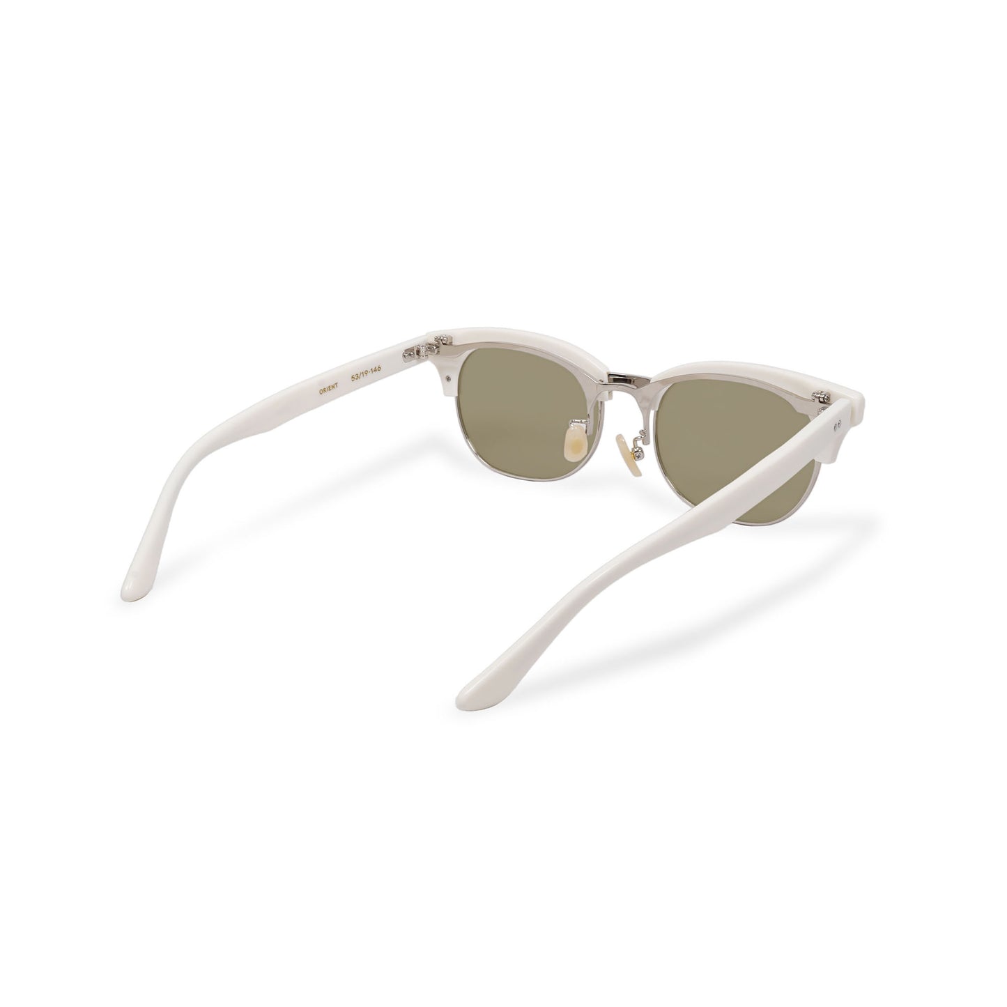 ORIENT vanilla white x silver / brown lens
