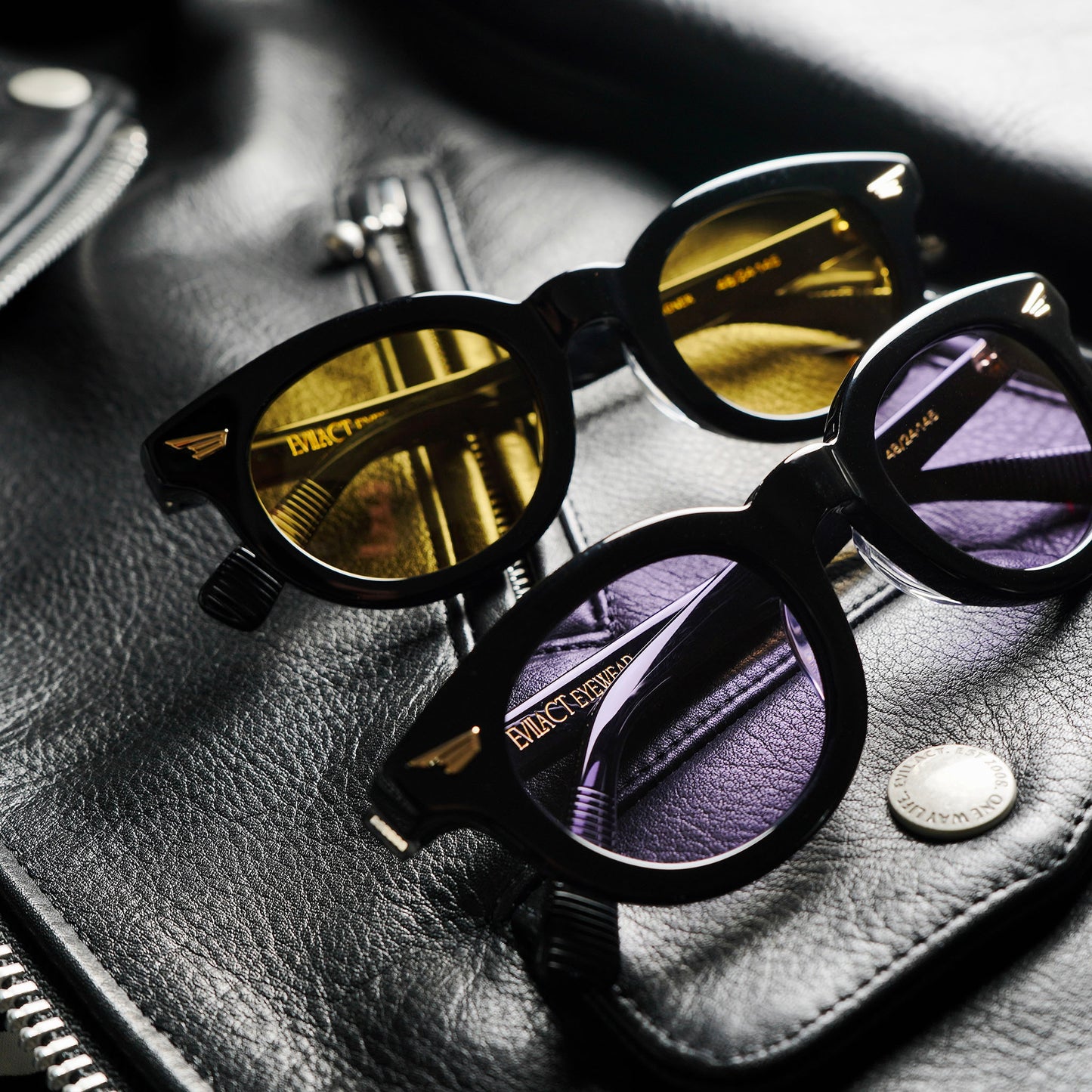 WAGNER black / yellow lens