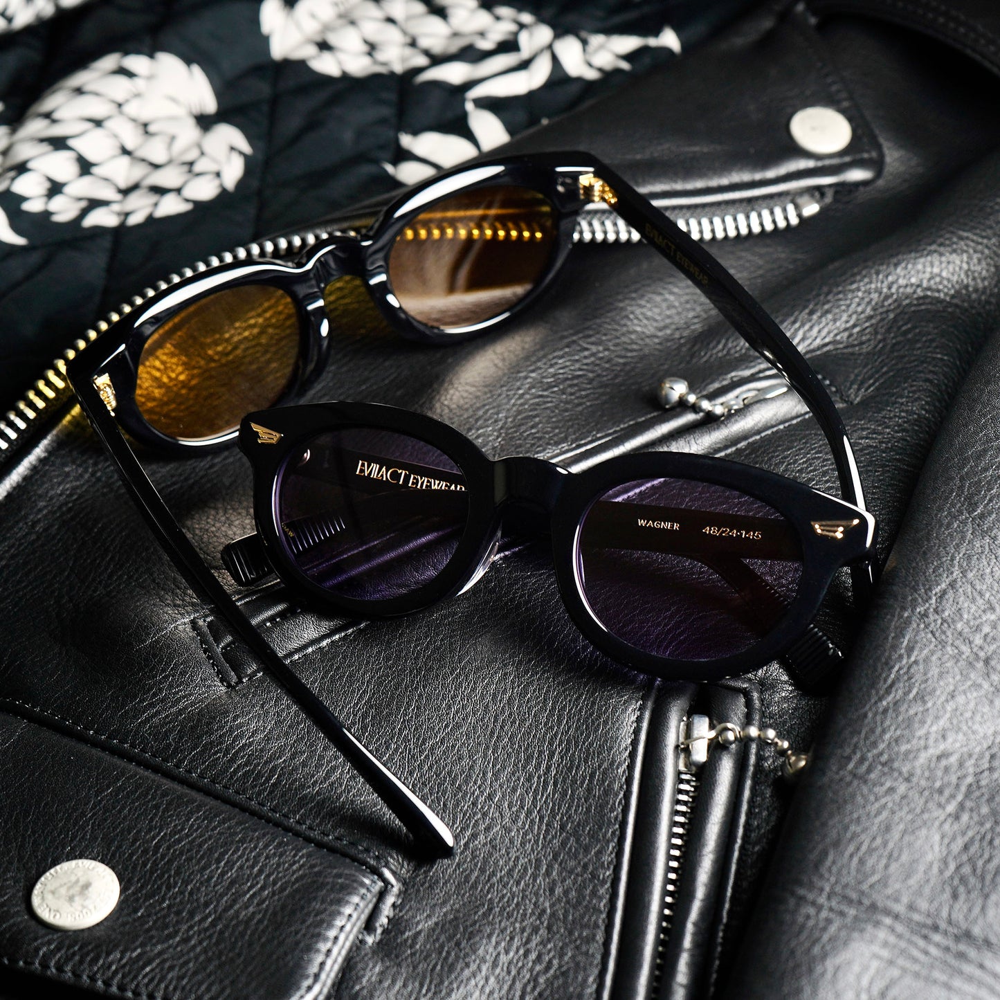 WAGNER black / yellow lens
