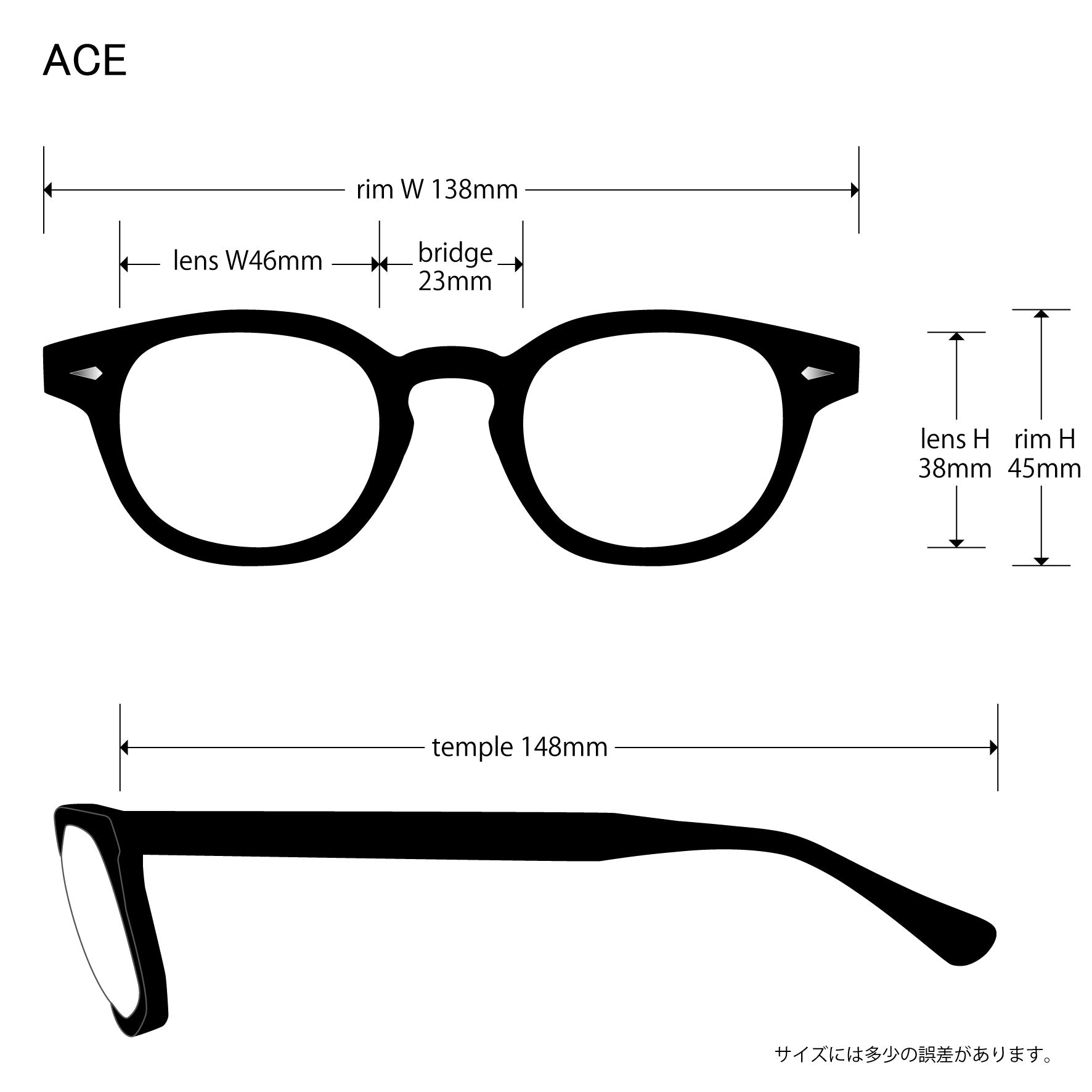 ACE black / color photochromic smoke lens | EVILACT (イーブル
