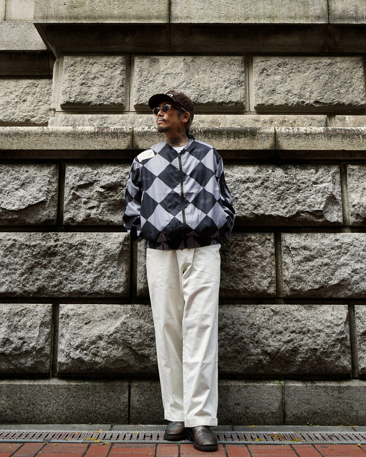 EVILACT x OLDMOUNTAIN LINE CREWMAN JACKET