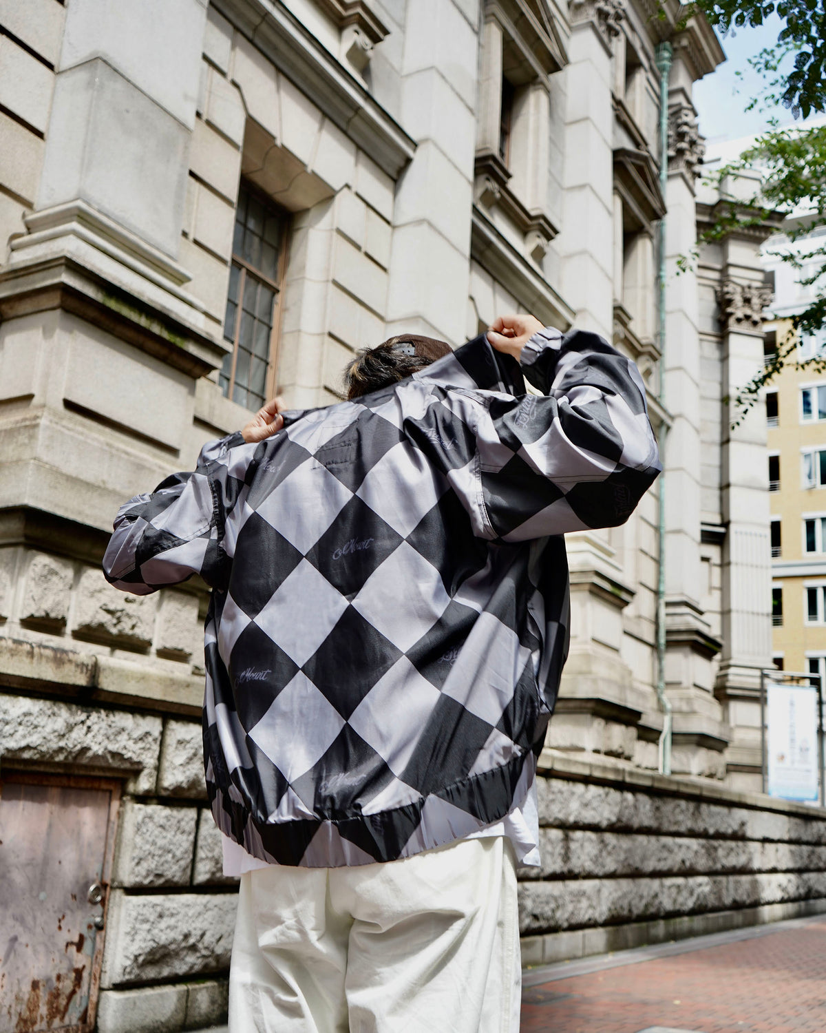 EVILACT x OLDMOUNTAIN LINE CREWMAN JACKET