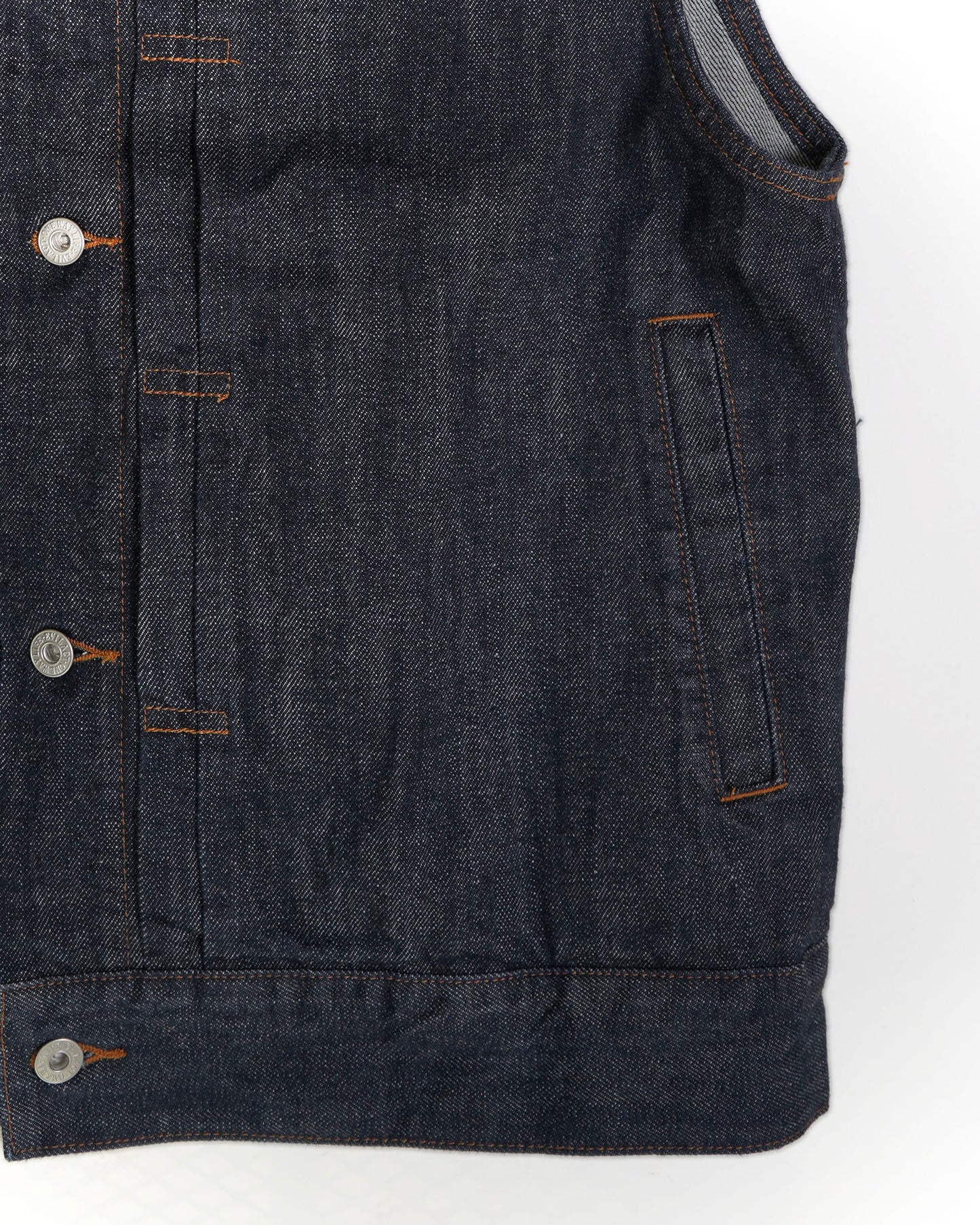 EVILACT MC DENIM VEST indigo