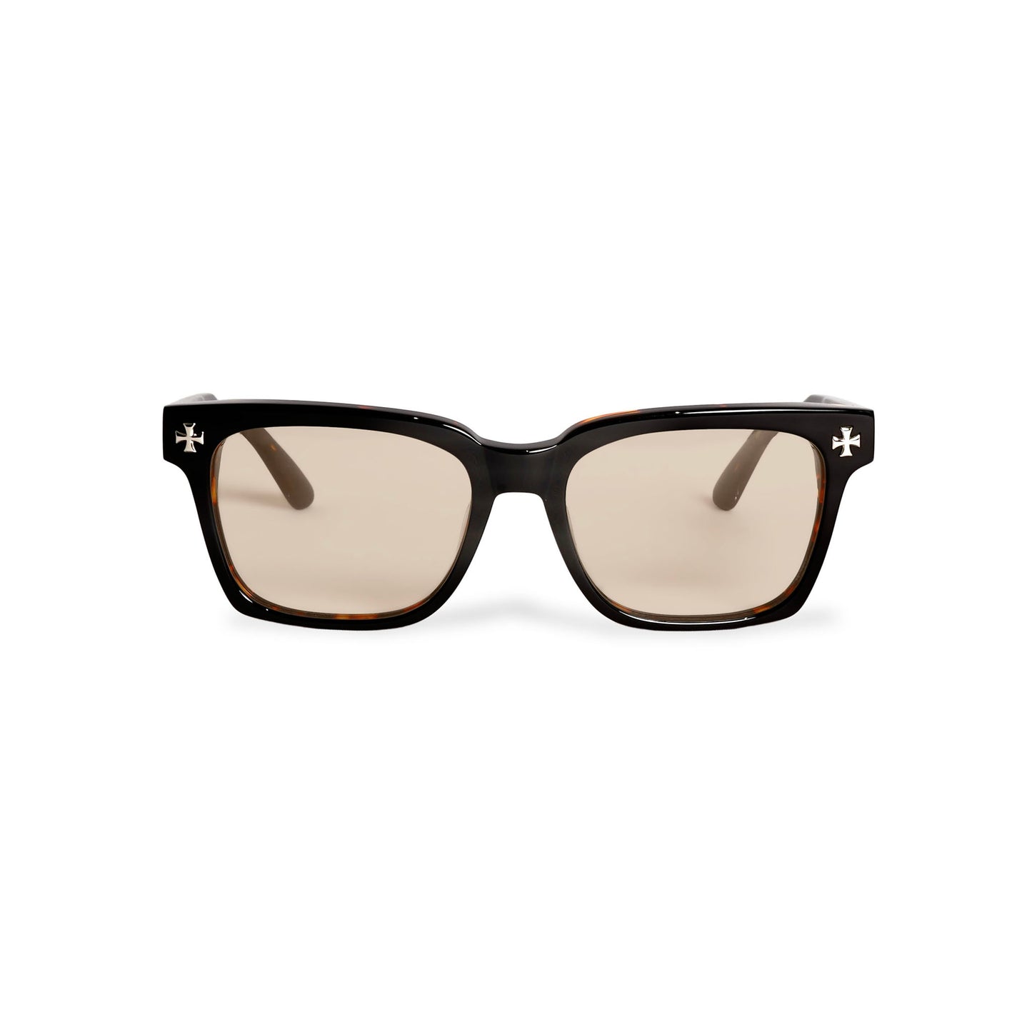 EMBLEM - ROLLER magazine x EVILACT eyewear - black x  demi / color photochromic brown lens