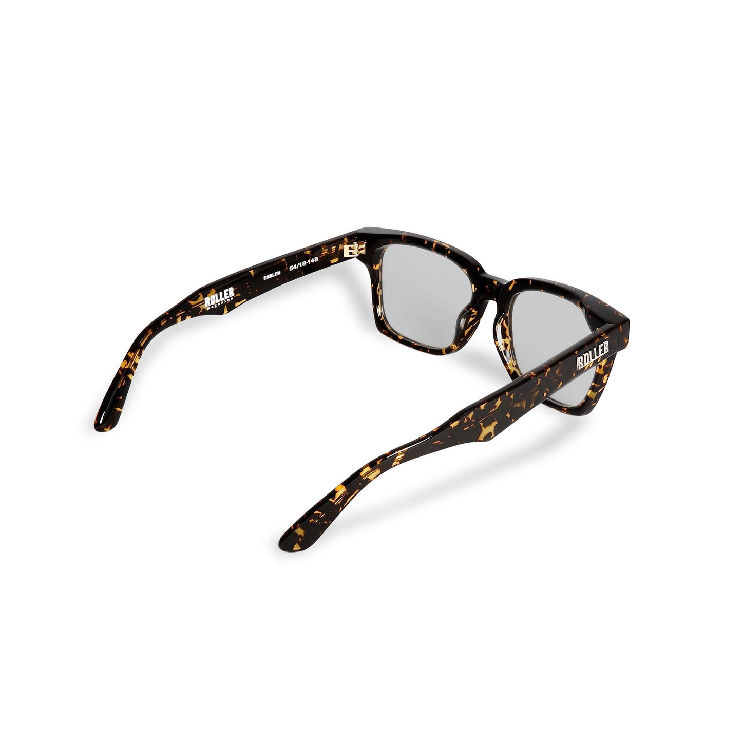 EMBLEM - ROLLER magazine x EVILACT eyewear - demi / color photochromic smoke lens