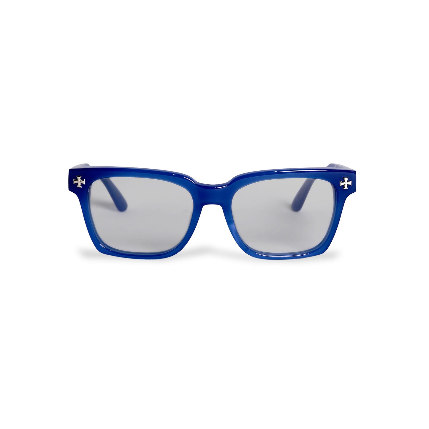EMBLEM - ROLLER magazine x EVILACT eyewear - blue frost / color photochromic smoke lens