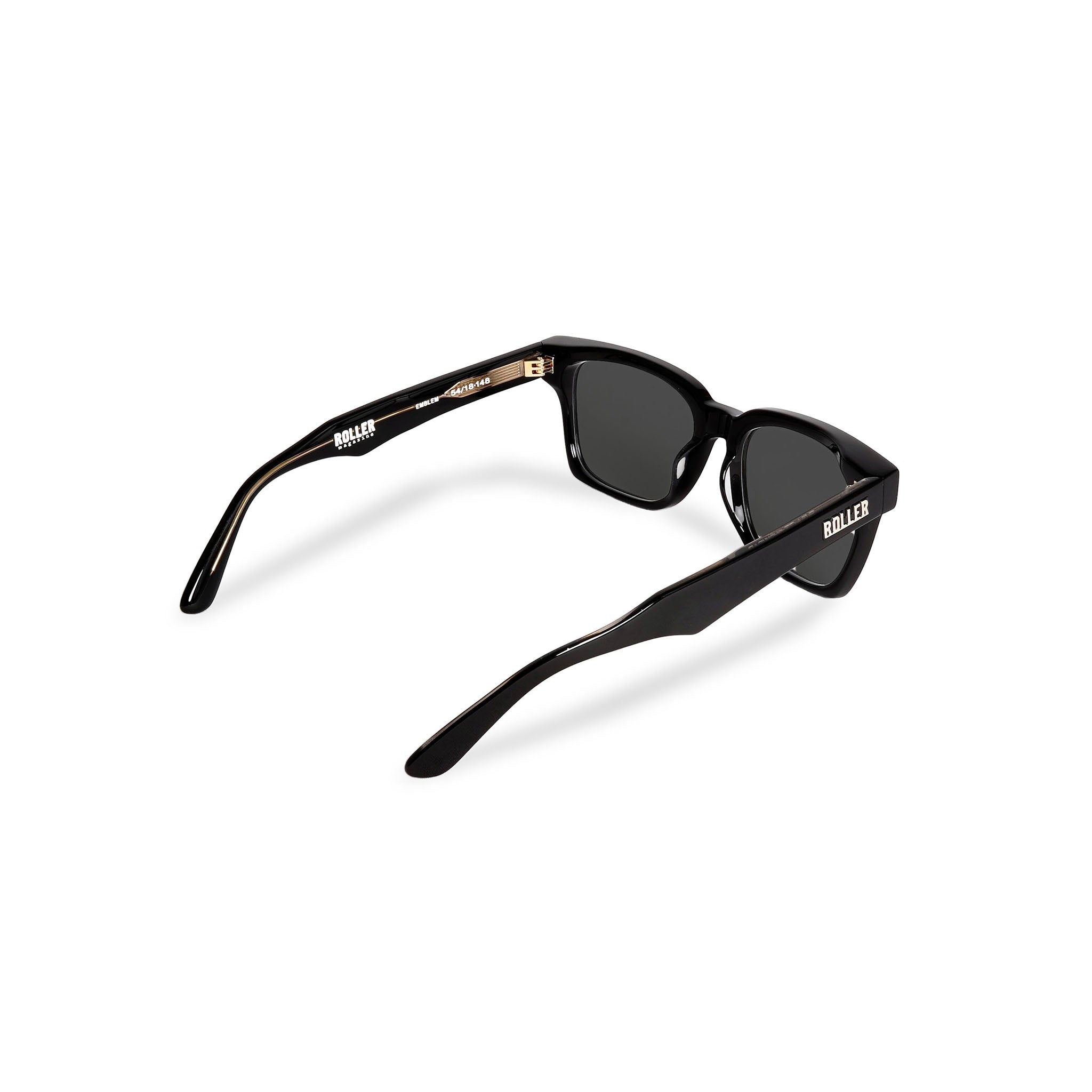 EMBLEM - ROLLER magazine x EVILACT eyewear - black x gray clear