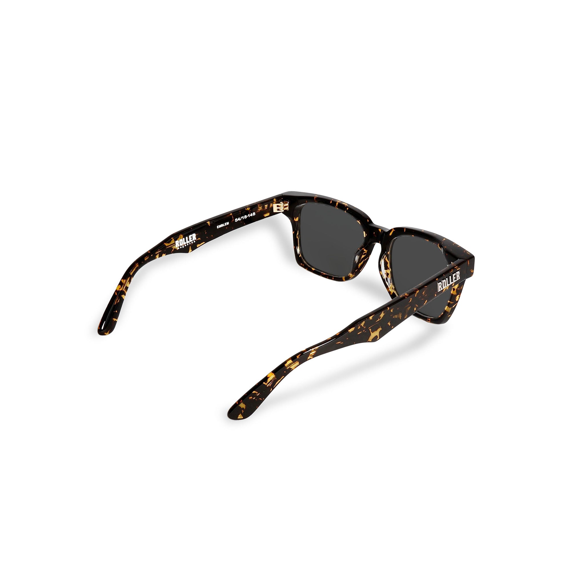 EMBLEM - ROLLER magazine x EVILACT eyewear - demi/ smoke lens