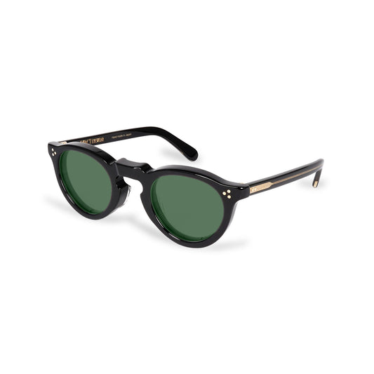 GREEVES black x antique clear / green lens
