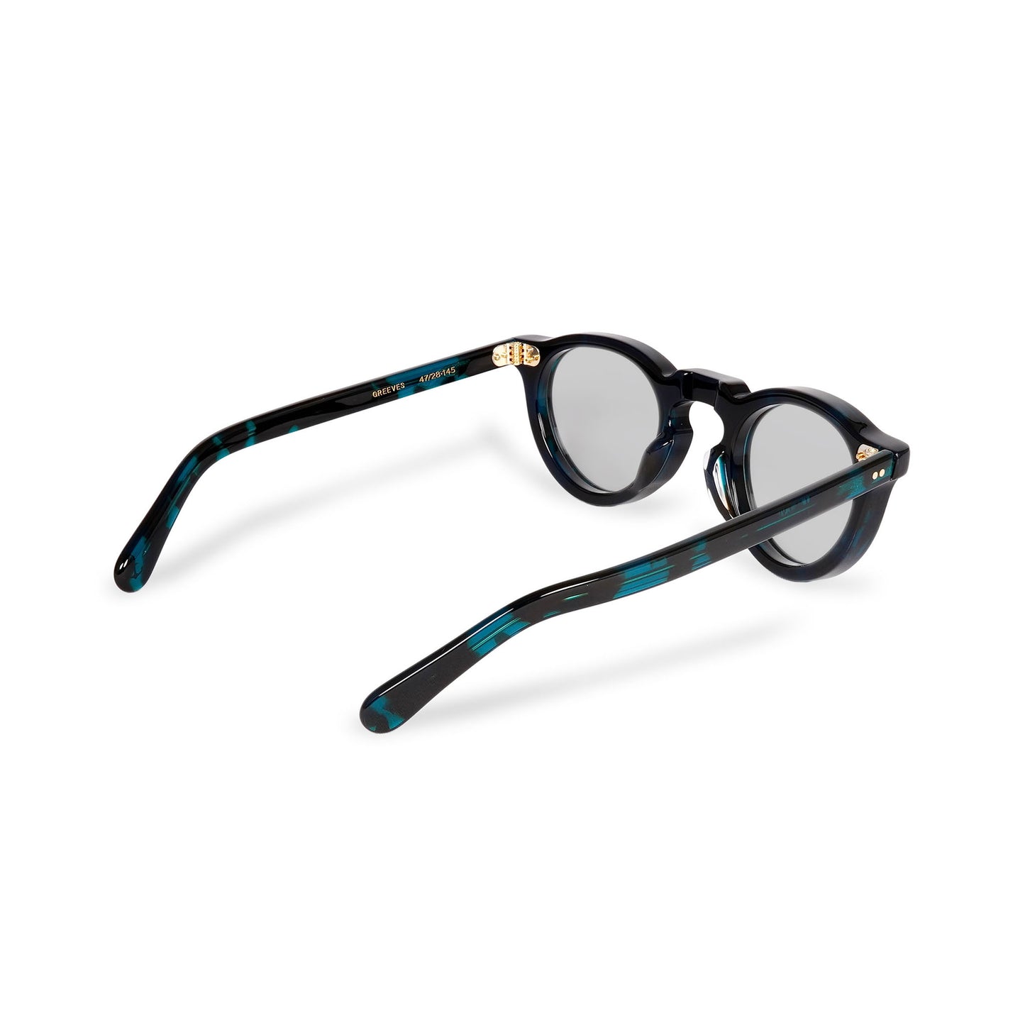 GREEVES green havana / color photochromic smoke lens