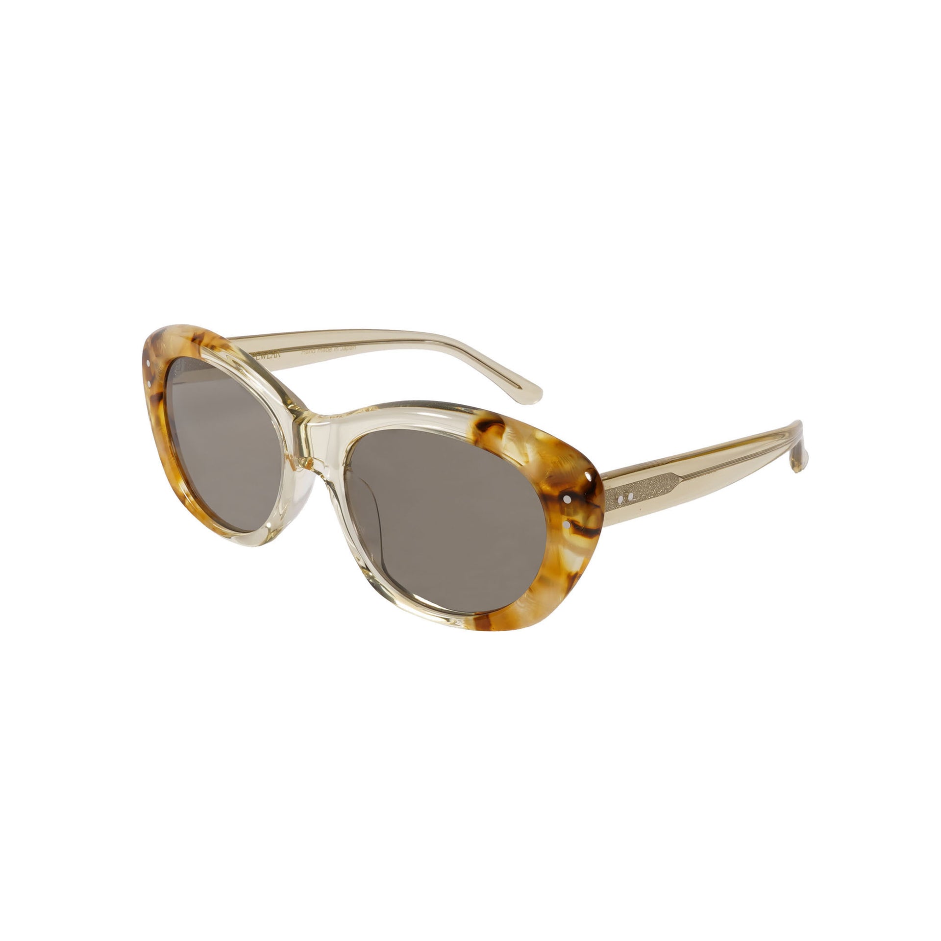 GREYHOUND particle havana x a. clear / green lens | EVILACT 