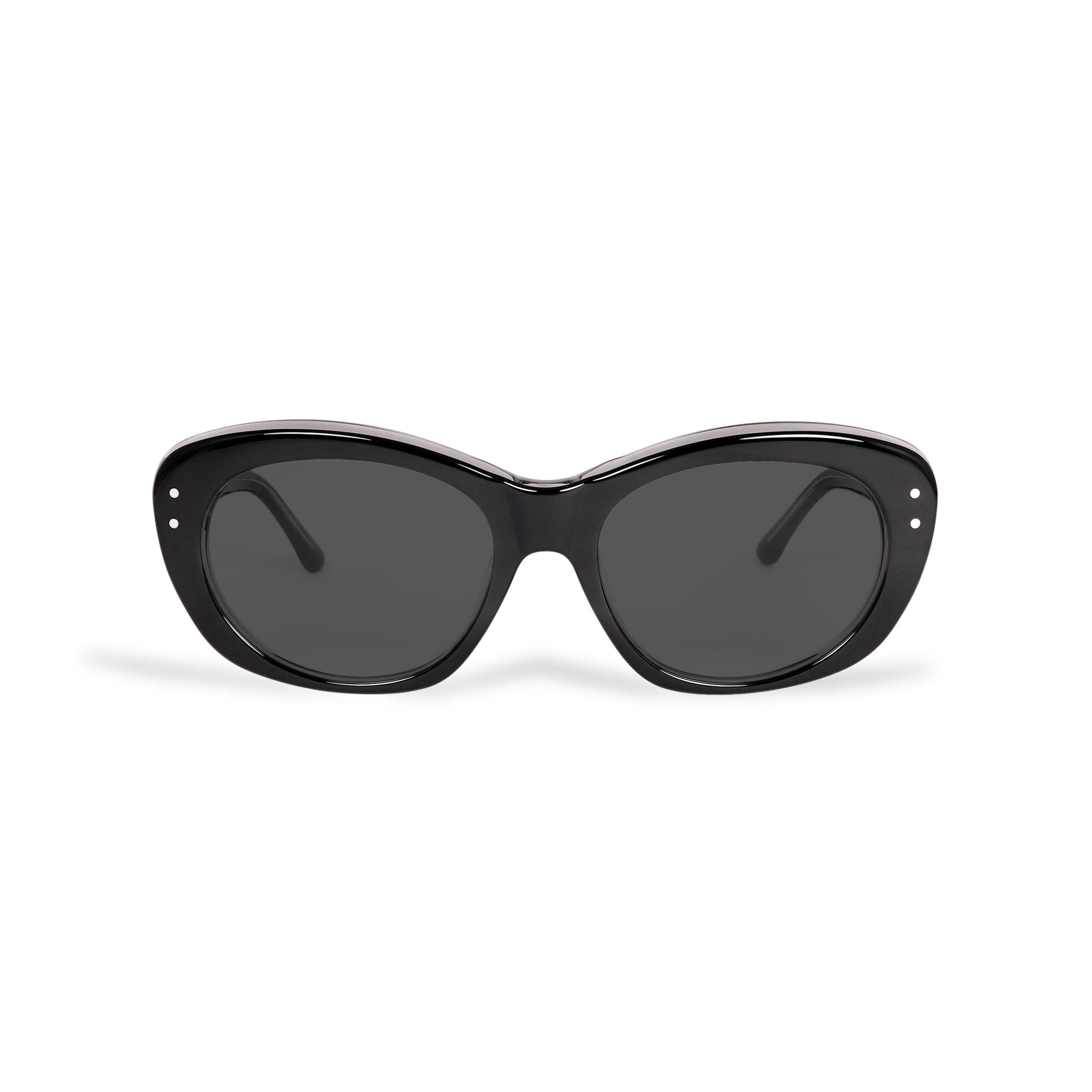GREYHOUND black x gray clear / smoke lens | EVILACT (イーブル