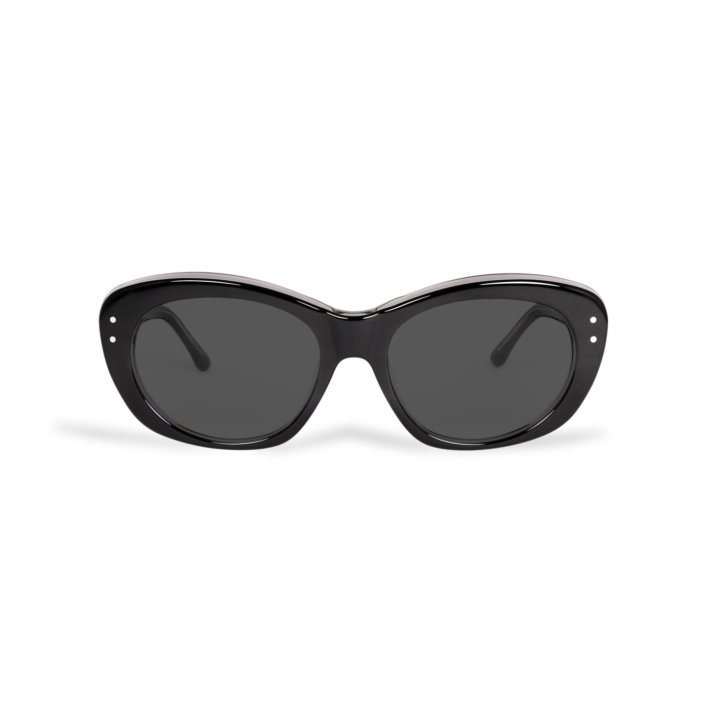 GREYHOUND black x gray clear / smoke lens