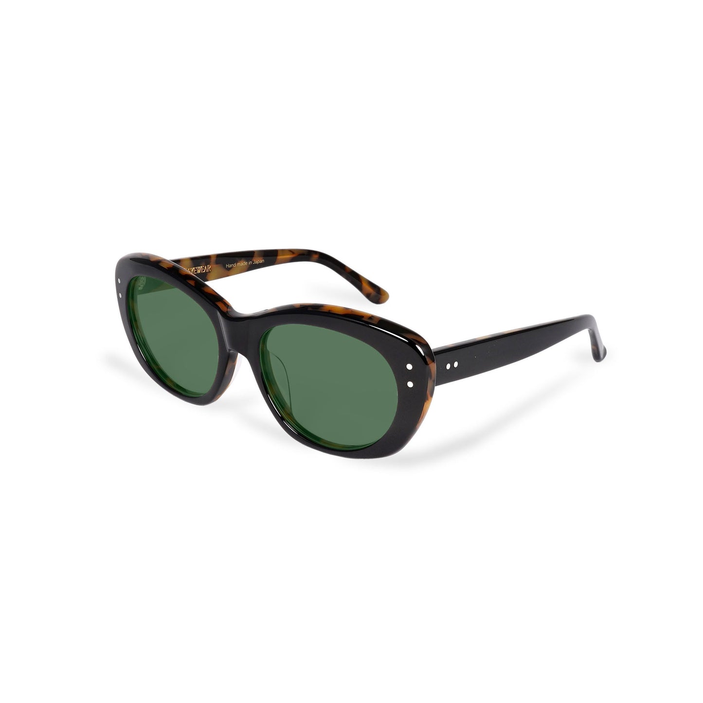 GREYHOUND black x yellow tort / green lens