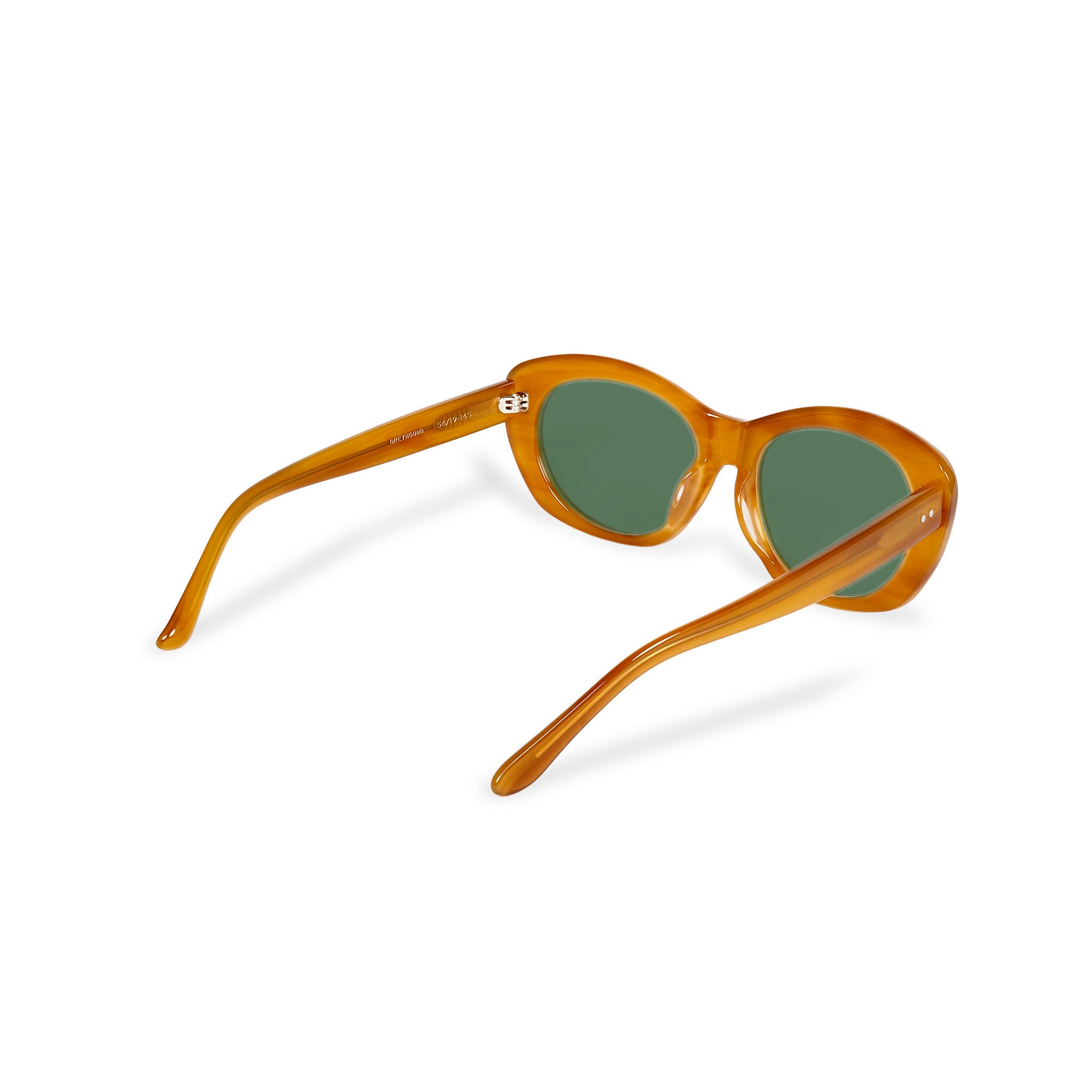 GREYHOUND amber marble / green lens | EVILACT (イーブルアクト