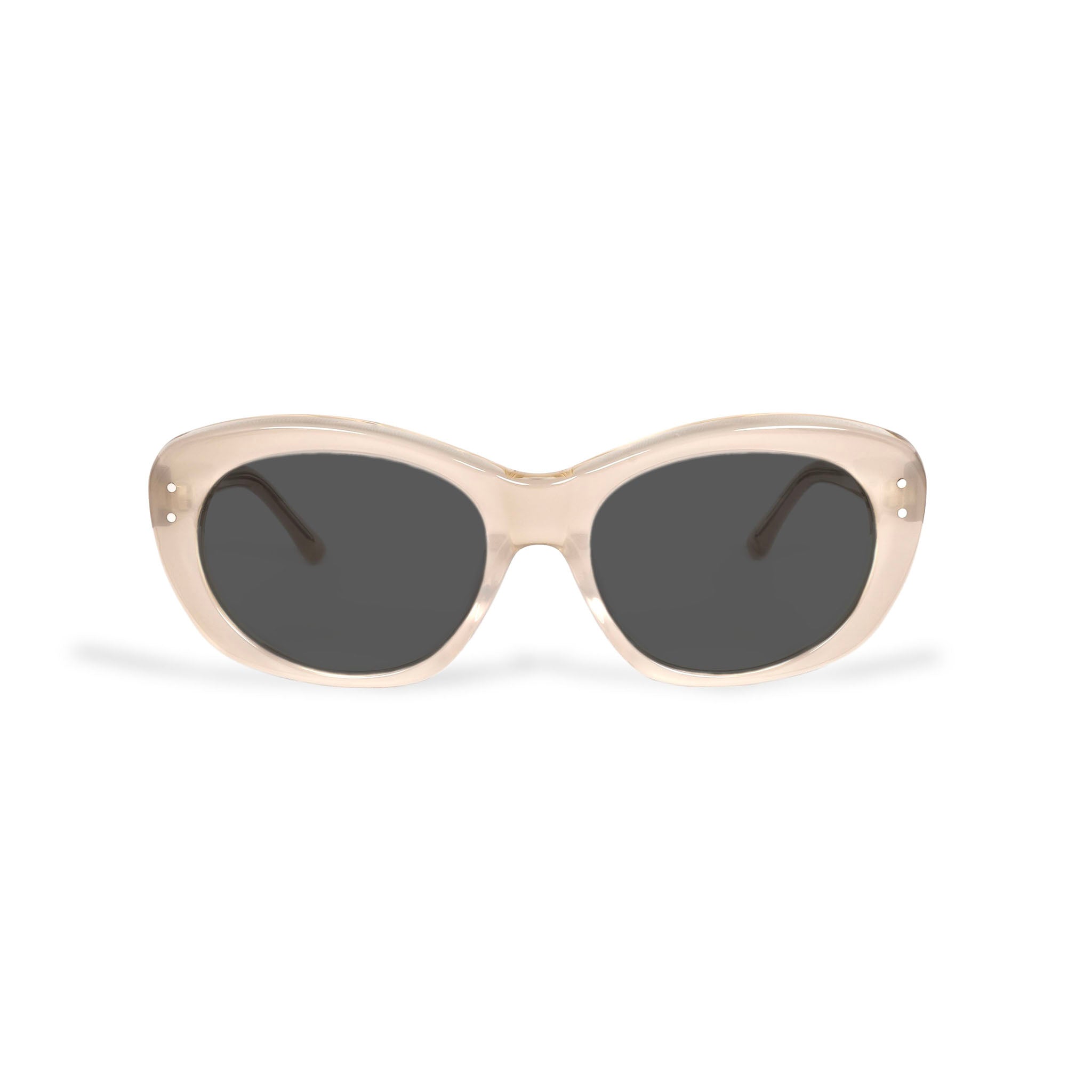 GREYHOUND sand beige frost x a. clear / smoke lens | EVILACT