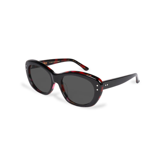 GREYHOUND black x red havana / smoke lens