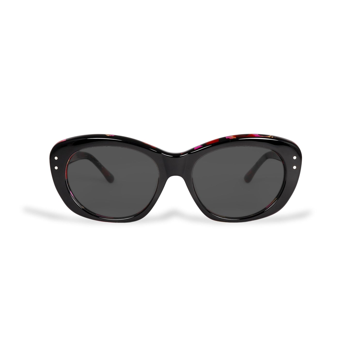 GREYHOUND black x red havana / smoke lens