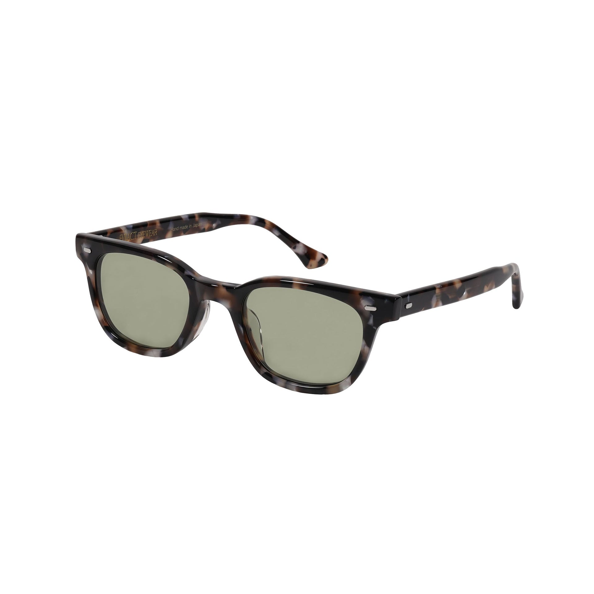 HENDERSON coffee havana / green lens | EVILACT (イーブルアクト 