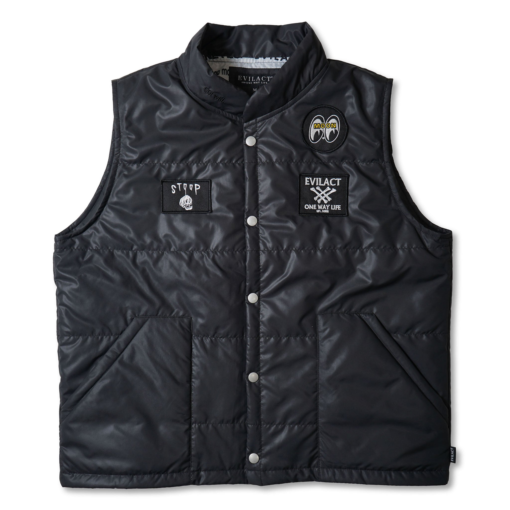 サイズMサイズEVILACT TRIPLE NAME RACING VEST